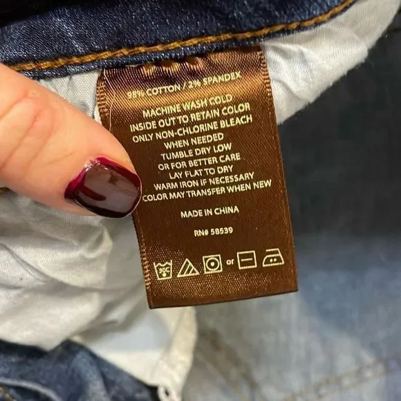 Kut from the Kloth mid rise straight leg jeans 10 - Picture 4 of 10